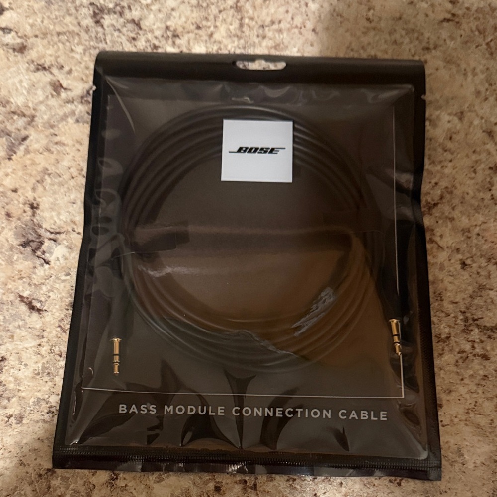 Bose Black Audio Connection Cable for TV or soundbar 15’